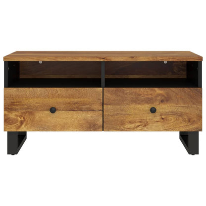 Salongbord Sofabord Tre 80x54x40 cm heltre mango og