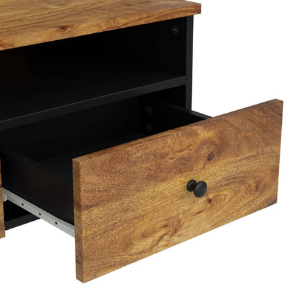 Salongbord Sofabord Tre 80x54x40 cm heltre mango og