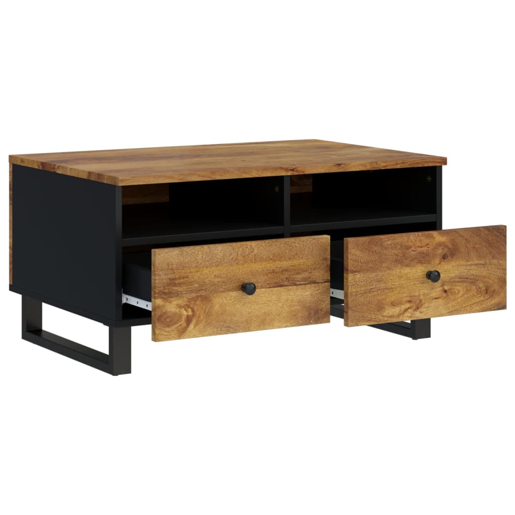 Salongbord Sofabord Tre 80x54x40 cm heltre mango og