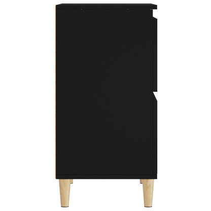 Kommode Svart 60x35x70 cm