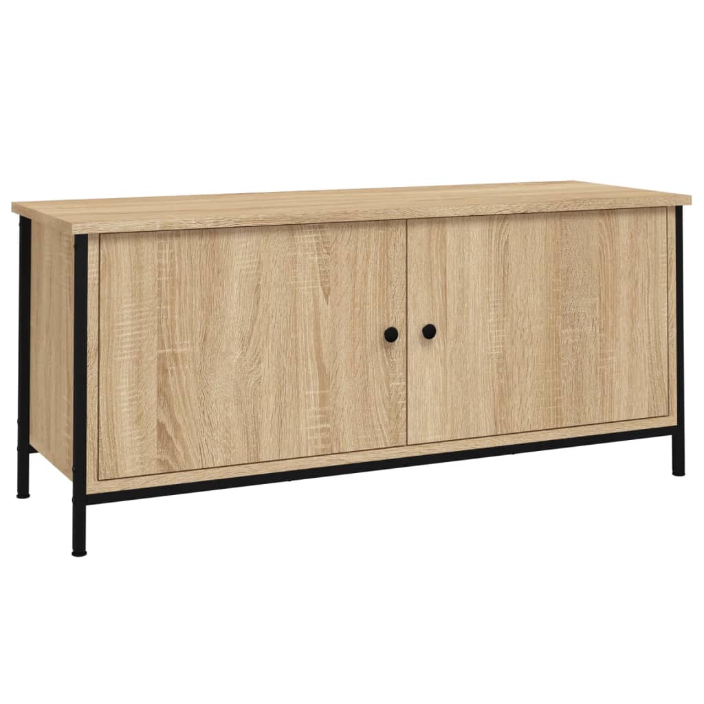 TV-Møbel Sonoma Eik TV-benk med dører 102x35x45 cm