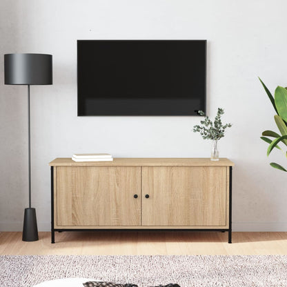 TV-Møbel Sonoma Eik TV-benk med dører 102x35x45 cm