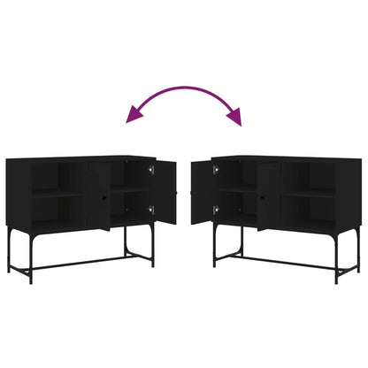 Skjenk Svart 100x40x79,5 cm