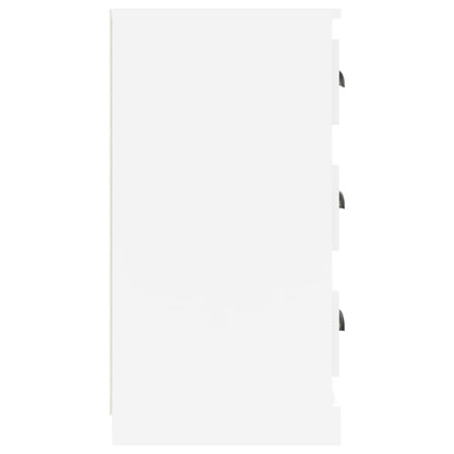 Skjenk Høyglans Hvit 70x35,5x67,5 cm