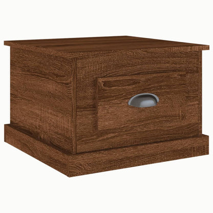 Salongbord Sofabord Brun Eik 50x50x35 cm