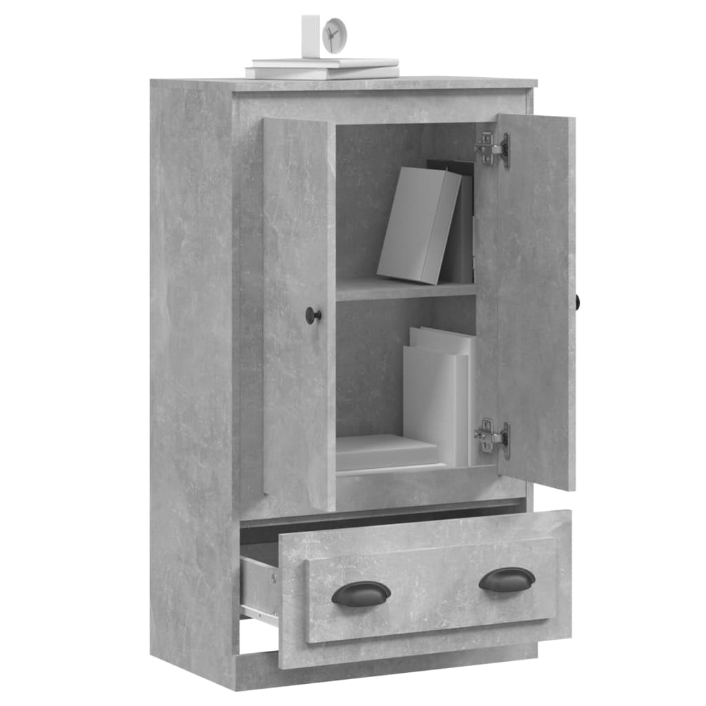 Skap Betonggrå 60x35,5x103,5 cm