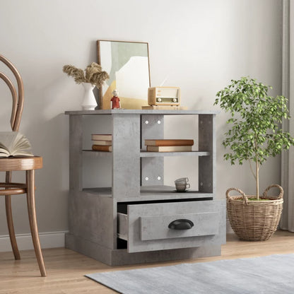 Sidebord Betonggrå 50x50x60 cm