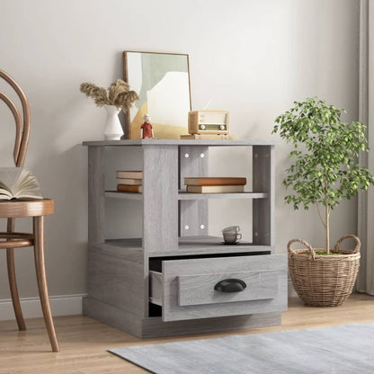 Sidebord Sonoma Grå 50x50x60 cm