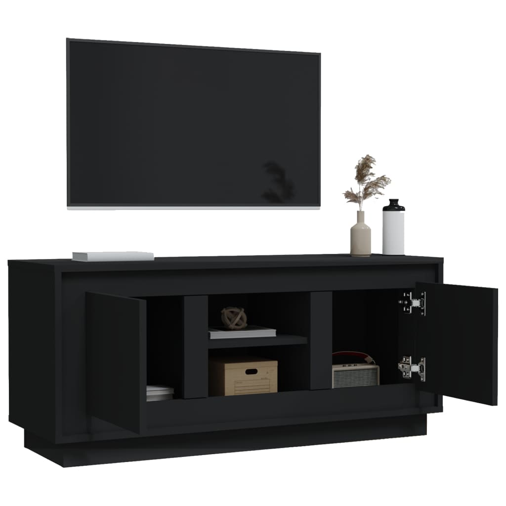 TV-Møbel Hvit TV-benk 102x35x45 cm