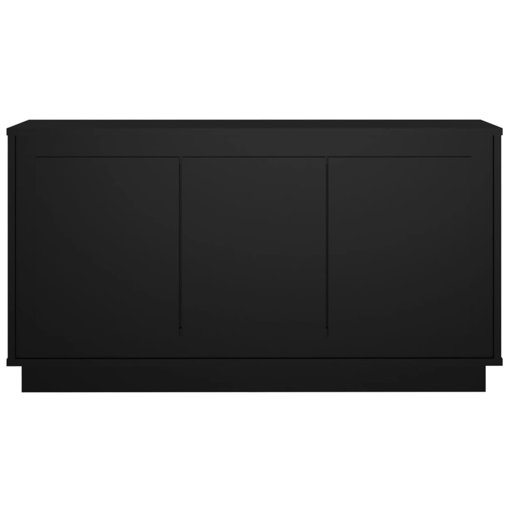 Kommode Svart 102x35x55 cm