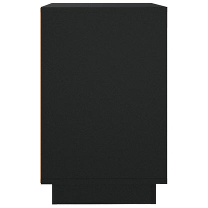 Kommode Svart 102x35x55 cm