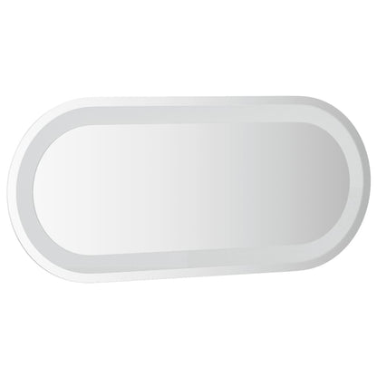 Baderomsspeil-LED 70x30 cm oval