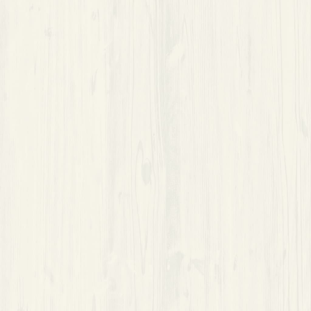 TV-Møbel Hvit TV-benk VIGO 156x40x40 cm heltre furu