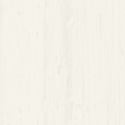 Bokhylle Hvit VIGO 85x35x170 cm heltre furu