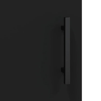 Skjenk Svart 69,5x34x90 cm