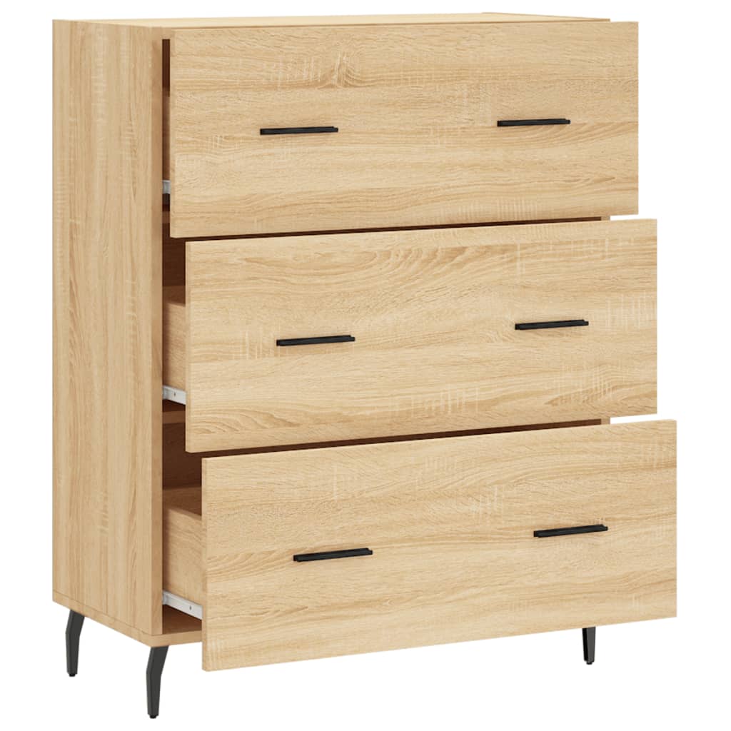 Skjenk Sonoma Eik 69,5x34x90 cm