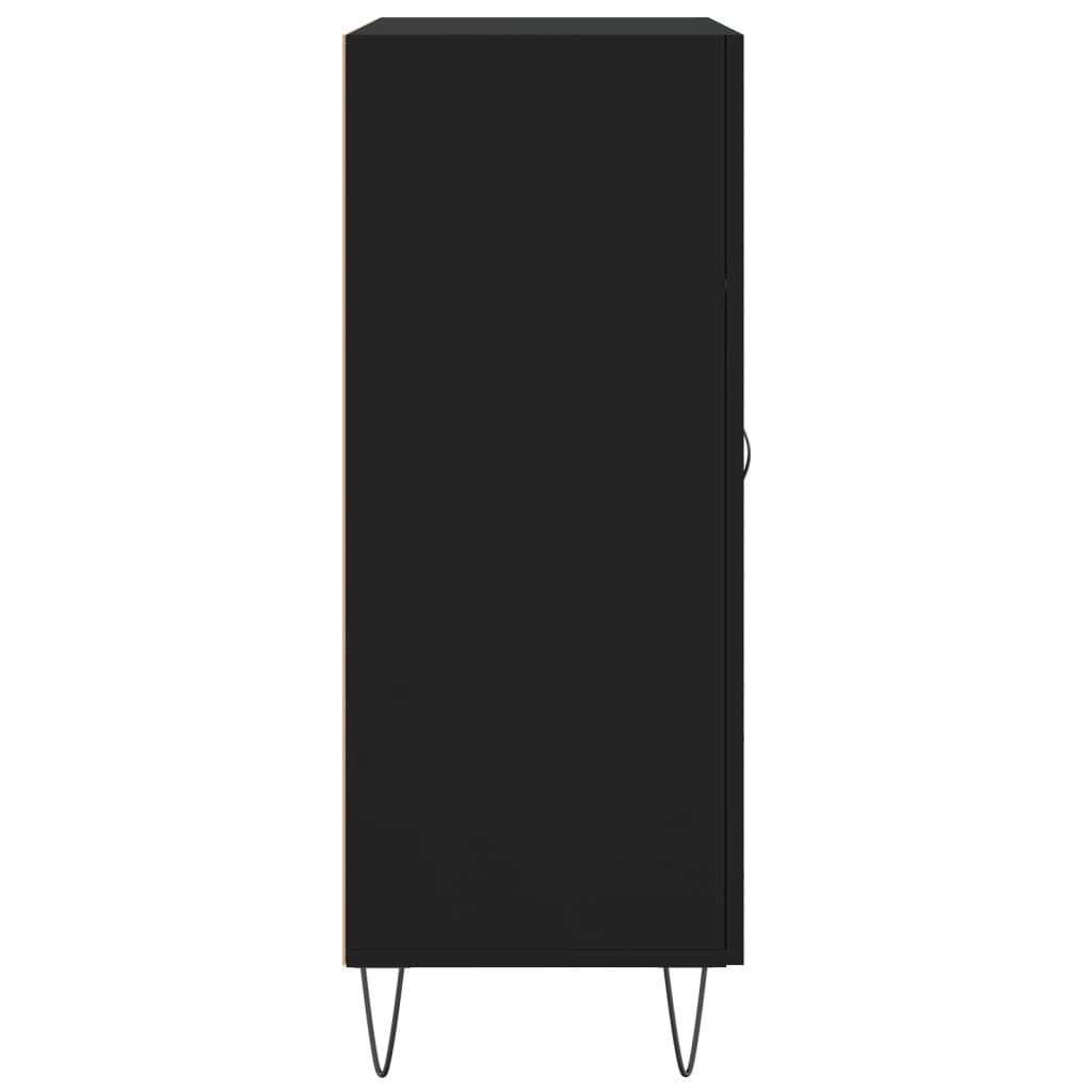 Skjenk Svart 69,5x34x90 cm