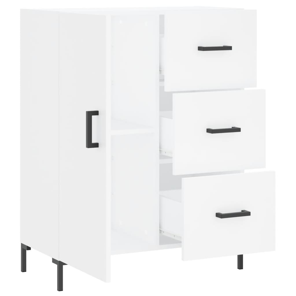 Skjenk Hvit 69,5x34x90 cm