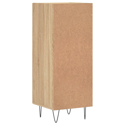 Skjenk sonoma eik 34,5x34x90 cm konstruert tre