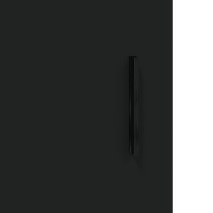 Skjenk Svart 34,5x34x90 cm