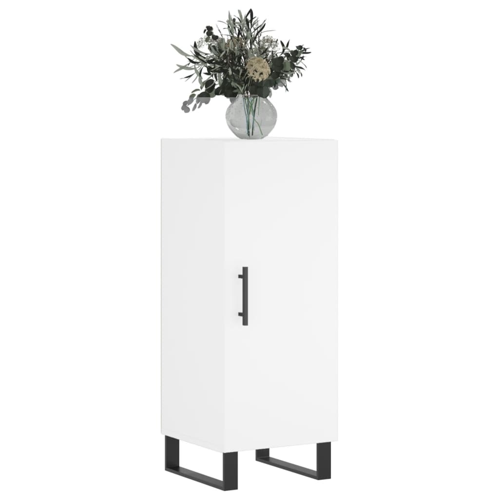 Skjenk Hvit 34,5x34x90 cm