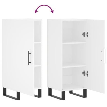 Skjenk Hvit 34,5x34x90 cm