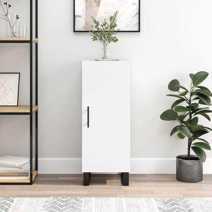 Skjenk Hvit 34,5x34x90 cm