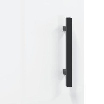 Skjenk Høyglans Hvit 34,5x34x90 cm