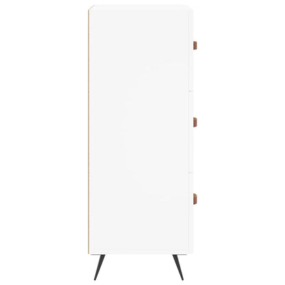 Skjenk Hvit 34,5x34x90 cm