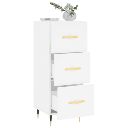 Skjenk Hvit 34,5x34x90 cm