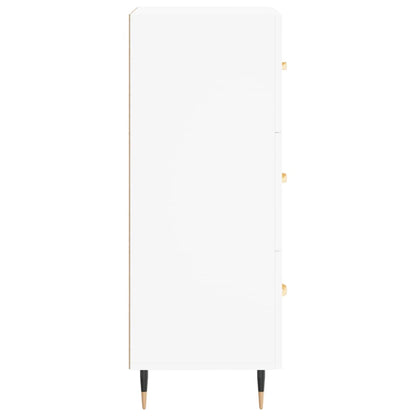 Skjenk Hvit 34,5x34x90 cm