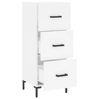 Skjenk Hvit 34,5x34x90 cm