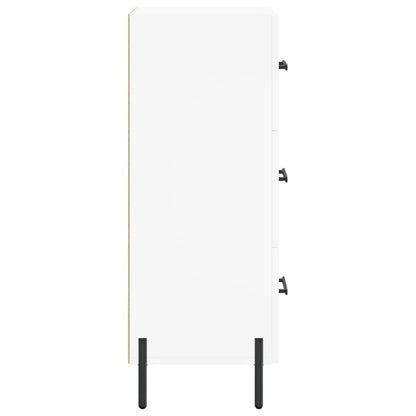 Skjenk Hvit 34,5x34x90 cm