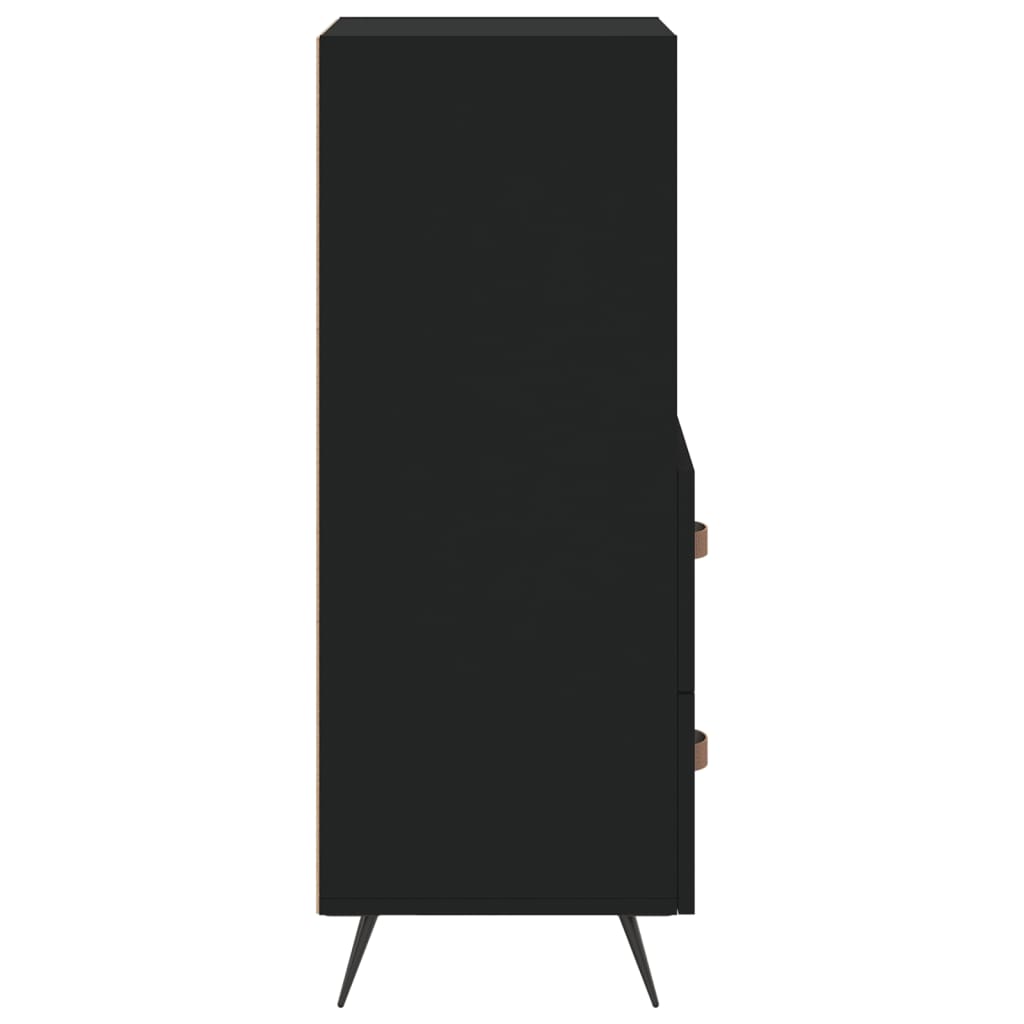 Skjenk Svart 34,5x34x90 cm