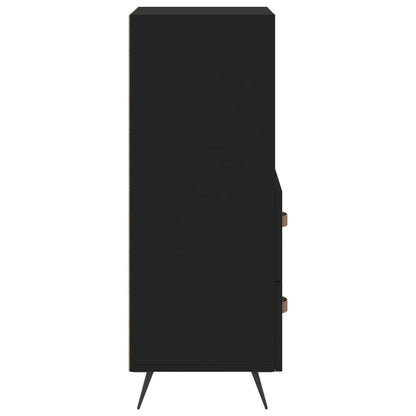 Skjenk Svart 34,5x34x90 cm