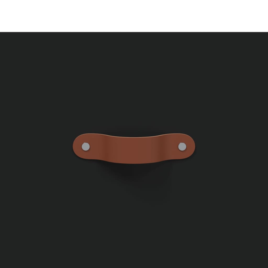 Skjenk Svart 34,5x34x90 cm