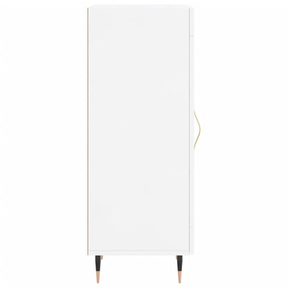 Skjenk Høyglans Hvit 34,5x34x90 cm