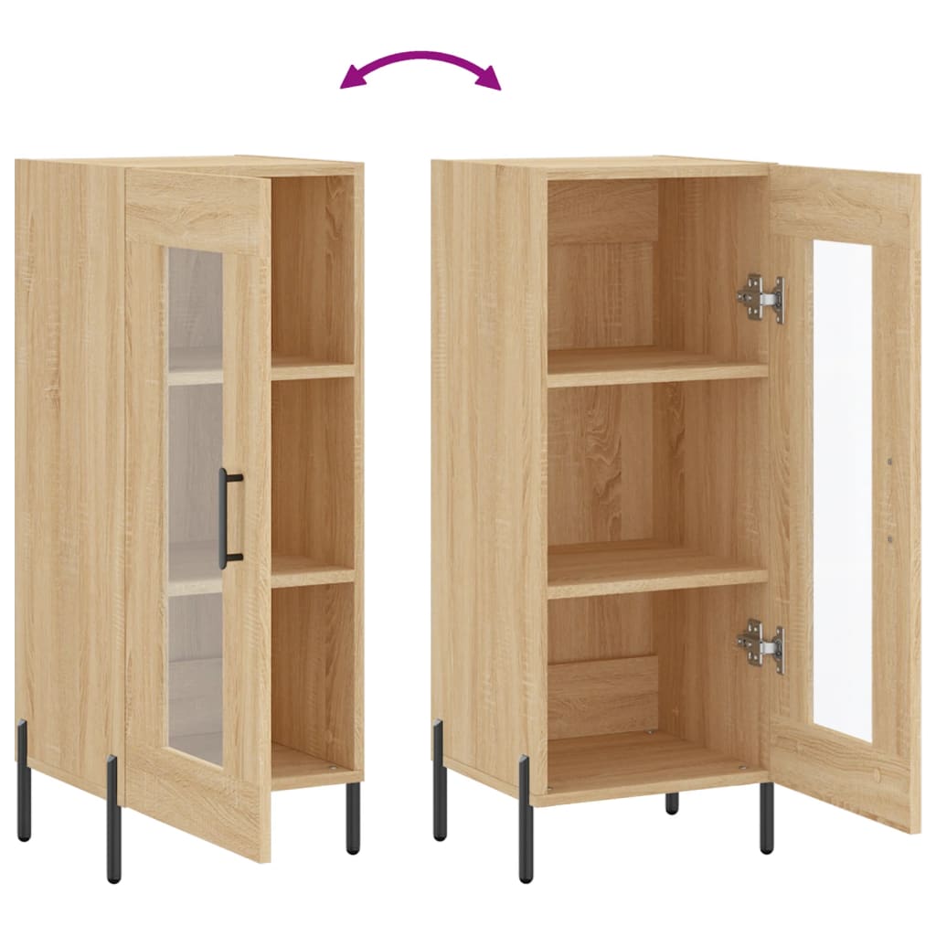 Skjenk Sonoma Eik 34,5x34x90 cm