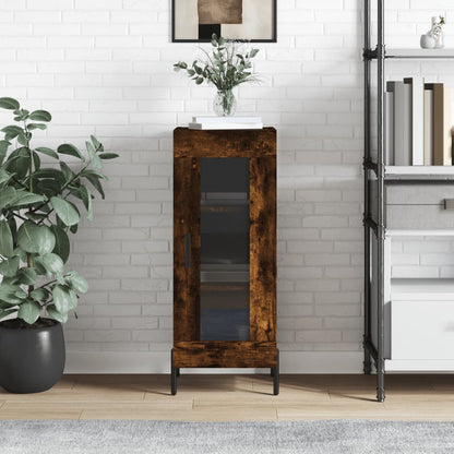 Skjenk Røkt Eik 34,5x34x90 cm