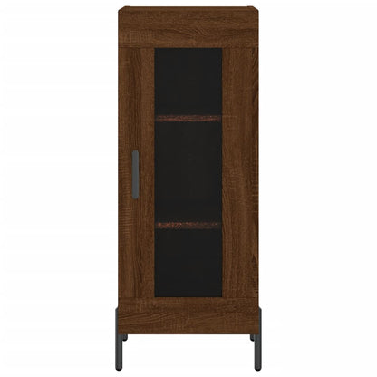 Skjenk Brun Eik 34,5x34x90 cm