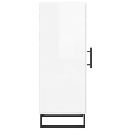 Skjenk Høyglans Hvit 34,5x34x90 cm