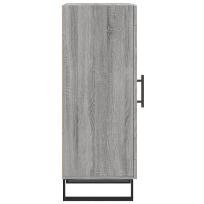 Skjenk grå sonoma 34,5x34x90 cm konstruert tre
