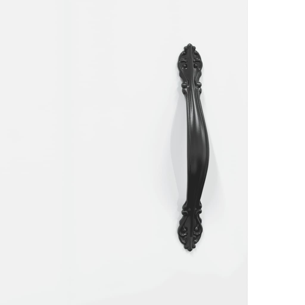 Skjenk Høyglans Hvit 69,5x34x90 cm