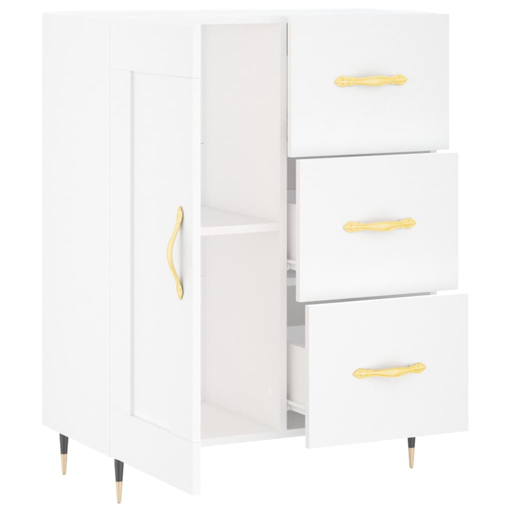 Skap Hvit 69,5x34x90 cm