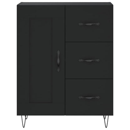 Skjenk Svart 69,5x34x90 cm