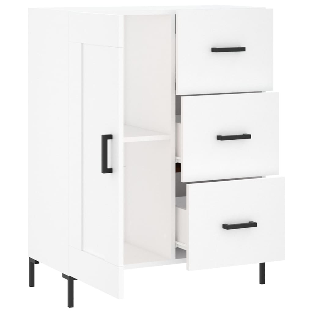 Skjenk Hvit 69,5x34x90 cm