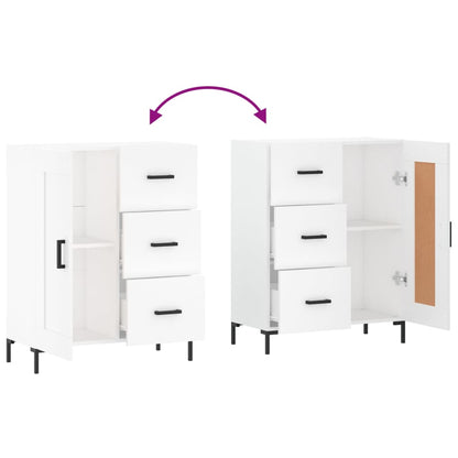 Skjenk Hvit 69,5x34x90 cm