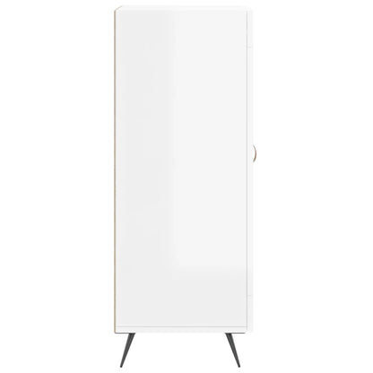 Skjenk Høyglans Hvit 34,5x34x90 cm