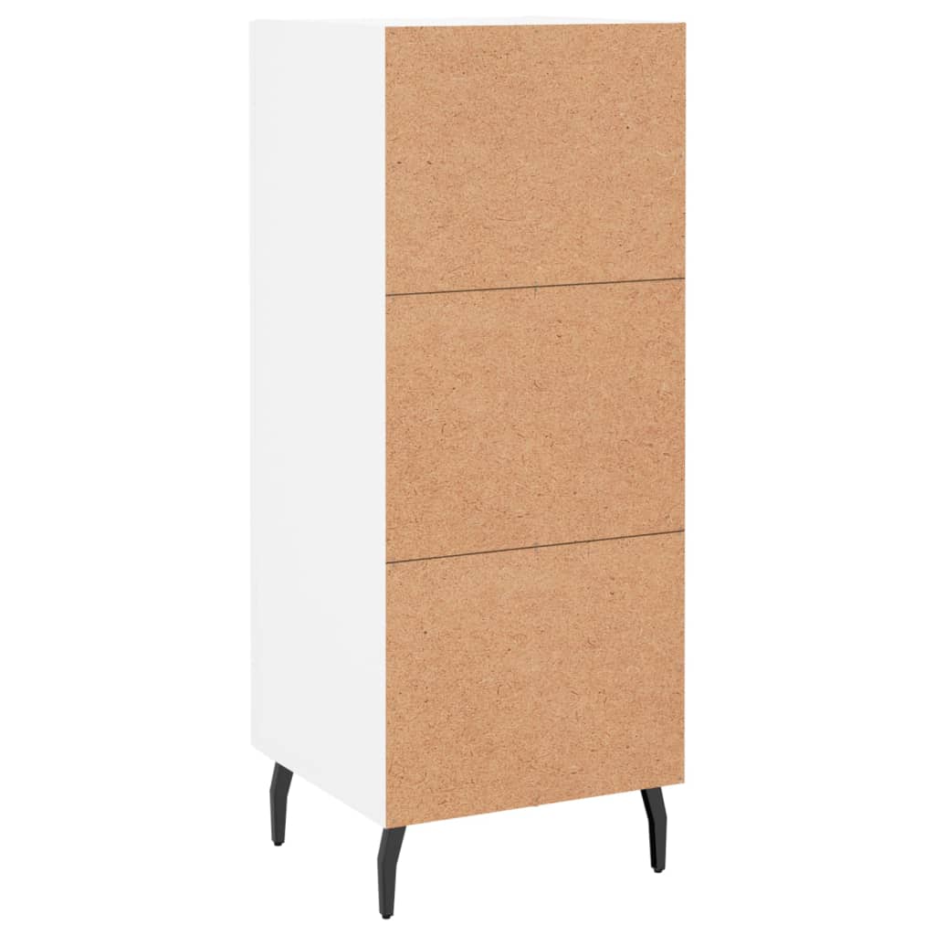 Skjenk Hvit 34,5x34x90 cm