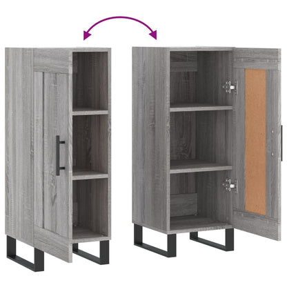 Skjenk Sonoma Grå 34,5x34x90 cm